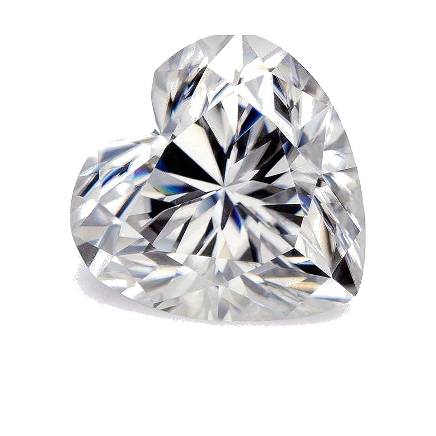 Heart cut loose stone