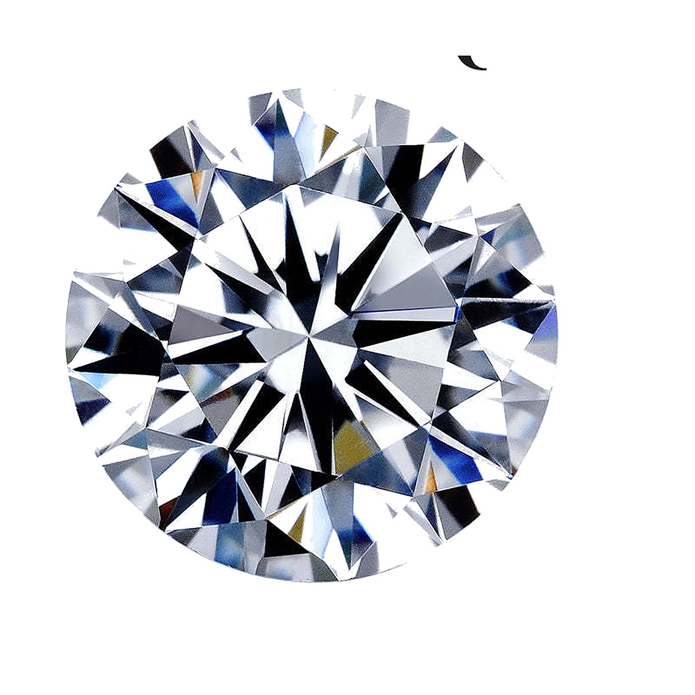 Round cut loose stone